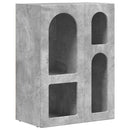 vidaXL Széf ELST Beton Szürke 59 x 35 x 80.5 cm Faanyag