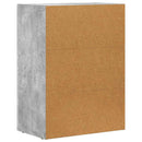vidaXL Széf ELST Beton Szürke 59 x 35 x 80.5 cm Szerelt Fa