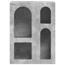 vidaXL Széf ELST Beton Szürke 59 x 35 x 80.5 cm Szerelt Fa