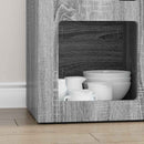 vidaXL Széf Szürke Sonoma 59 x 35 x 80.5 cm Faanyag