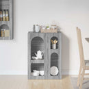 vidaXL Széf Szürke Sonoma 59 x 35 x 80.5 cm Faanyag