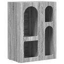 vidaXL Széf Szürke Sonoma 59 x 35 x 80.5 cm Faanyag