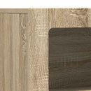vidaXL Széf ELST Sonoma tölgy 80,5 x 35 x 59 cm Faanyag
