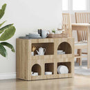vidaXL Széf ELST Sonoma tölgy 80,5 x 35 x 59 cm Faanyag