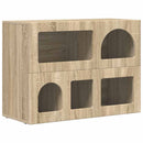 vidaXL Széf ELST Sonoma tölgy 80,5 x 35 x 59 cm Faanyag