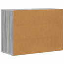 vidaXL Széf Szürke Sonoma 80,5 x 35 x 59 cm Faanyag