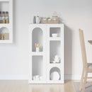 vidaXL Széf ELST Fehér 59 x 35 x 100,5 cm Faanyag
