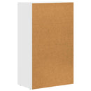 vidaXL Széf ELST Fehér 59 x 35 x 100,5 cm Faanyag