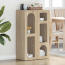 vidaXL Széf ELST Sonoma tölgy 59 x 35 x 100,5 cm Faanyag