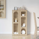 vidaXL Széf ELST Sonoma tölgy 59 x 35 x 100,5 cm Faanyag