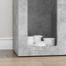 vidaXL Széf ELST Beton Szürke 59 x 35 x 100,5 cm Faanyag