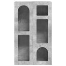 vidaXL Széf ELST Beton Szürke 59 x 35 x 100,5 cm Faanyag