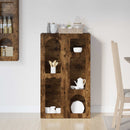 vidaXL Széf ELST Füstölt tölgy 59 x 35 x 100,5 cm Faanyag