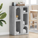 vidaXL Széf ELST Szürke Sonoma 59 x 35 x 100,5 cm Faanyag