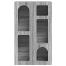 vidaXL Széf ELST Szürke Sonoma 59 x 35 x 100,5 cm Faanyag