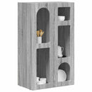vidaXL Széf ELST Szürke Sonoma 59 x 35 x 100,5 cm Faanyag