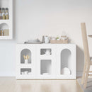 vidaXL Széf ELST Fehér 100 x 35 x 59 cm Faanyag