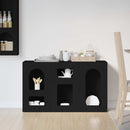 vidaXL Széf ELST Fekete 100 x 35 x 59 cm Faanyag