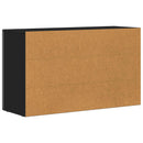 vidaXL Széf ELST Fekete 100 x 35 x 59 cm Faanyag