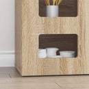 vidaXL Széf ELST Sonoma tölgy 100 x 35 x 59 cm Faanyag