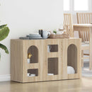 vidaXL Széf ELST Sonoma tölgy 100 x 35 x 59 cm Faanyag