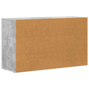 vidaXL Széf ELST Beton Szürke 100 x 35 x 59 cm Faanyag