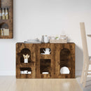 vidaXL Széf ELST Füstölt tölgy 100 x 35 x 59 cm Faanyag
