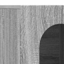 vidaXL Széf ELST Szürke Sonoma 100 x 35 x 59 cm Faanyag
