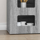 vidaXL Széf ELST Szürke Sonoma 100 x 35 x 59 cm Faanyag