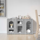 vidaXL Széf ELST Szürke Sonoma 100 x 35 x 59 cm Faanyag