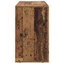 vidaXL Széf ELST Öreg fa 100 x 35 x 59 cm Faanyag