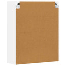 vidaXL Függő szekrény polcokkal ELST Fehér 59 x 20 x 71.5 cm Faanyag