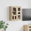 vidaXL Függő szekrény ELST Sonoma Tölgy 59 x 20 x 71,5 cm Szerelt Fa