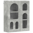 vidaXL Függő szekrény ELST Beton Szürke 59 x 20 x 71.5 cm Faanyag
