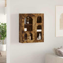 vidaXL Függő szekrény ELST Füstös Tölgy 59 x 20 x 71,5 cm Szerelt Fa