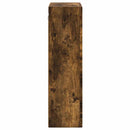 vidaXL Függő szekrény ELST Füstös Tölgy 59 x 20 x 71,5 cm Szerelt Fa