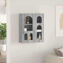 vidaXL Függő szekrény ELST Szürke Sonoma 59 x 20 x 71.5 cm Faanyag