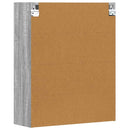vidaXL Függő szekrény ELST Szürke Sonoma 59 x 20 x 71.5 cm Faanyag