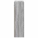 vidaXL Függő szekrény ELST Szürke Sonoma 59 x 20 x 71,5 cm Szerelt Fa