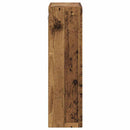 vidaXL Függő szekrény polcokkal ELST Öreg fa 59 x 20 x 71.5 cm Faanyag