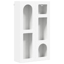 vidaXL Függő szekrény polcokkal ELST Fehér 59 x 20 x 100 cm Faanyag