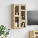 vidaXL Függő szekrény ELST Sonoma Tölgy 59 x 20 x 100 cm Szerelt Fa