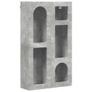 vidaXL Függő szekrény ELST Beton Szürke 59 x 20 x 100 cm Faanyag
