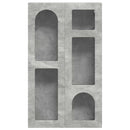 vidaXL Függő szekrény ELST Betonszürke 59 x 20 x 100 cm Szerelt Fa