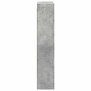 vidaXL Függő szekrény ELST Betonszürke 59 x 20 x 100 cm Szerelt Fa