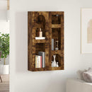 vidaXL Függő szekrény ELST Füstös Tölgy 59 x 20 x 100 cm Szerelt Fa