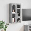vidaXL Függő szekrény ELST Szürke Sonoma 59 x 20 x 100 cm Faanyag