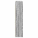 vidaXL Függő szekrény ELST Szürke Sonoma 59 x 20 x 100 cm Faanyag