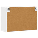 vidaXL Függő szekrény polcokkal ELST Fehér 60 x 20 x 40 cm Faanyag