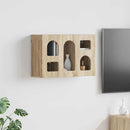 vidaXL Függő szekrény ELST Sonoma tölgy 60 x 20 x 40 cm Faanyag